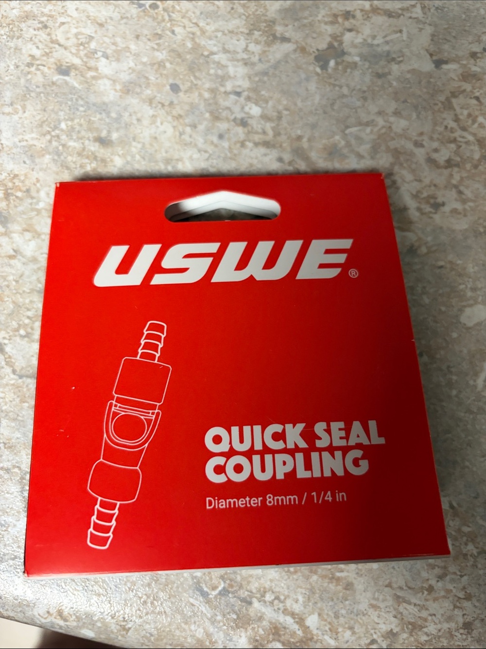USWE QUICK SEAL COUPLING- opened it but didn’t use- wrong size for me.